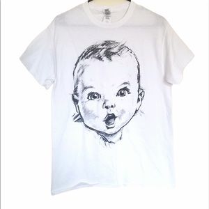 Gerber Baby Black & White Unisex Graphic Tee